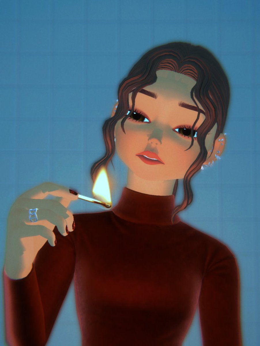 Bitter_bitt's tweet photo. MiniCristi también enciende velitas 🕯️🕯️😊🤍 https://t.co/eQHn0pbkbt