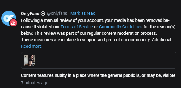 Watch ShyGothExhib's leaked NSFW photo on TwXstars
