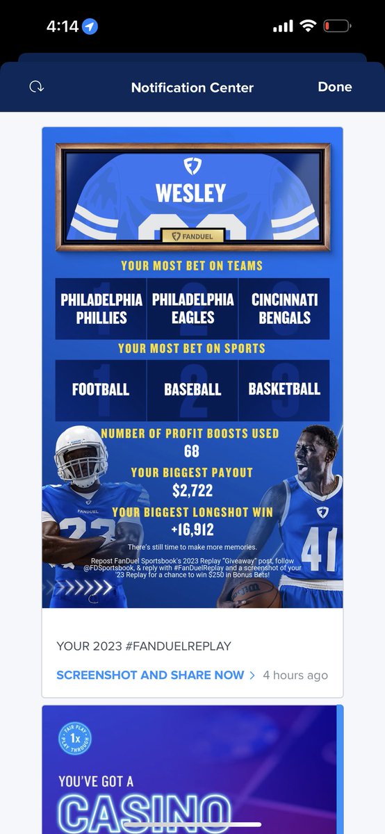 isaiah_wesley's tweet photo. @FDSportsbook https://t.co/i5HVstIdba