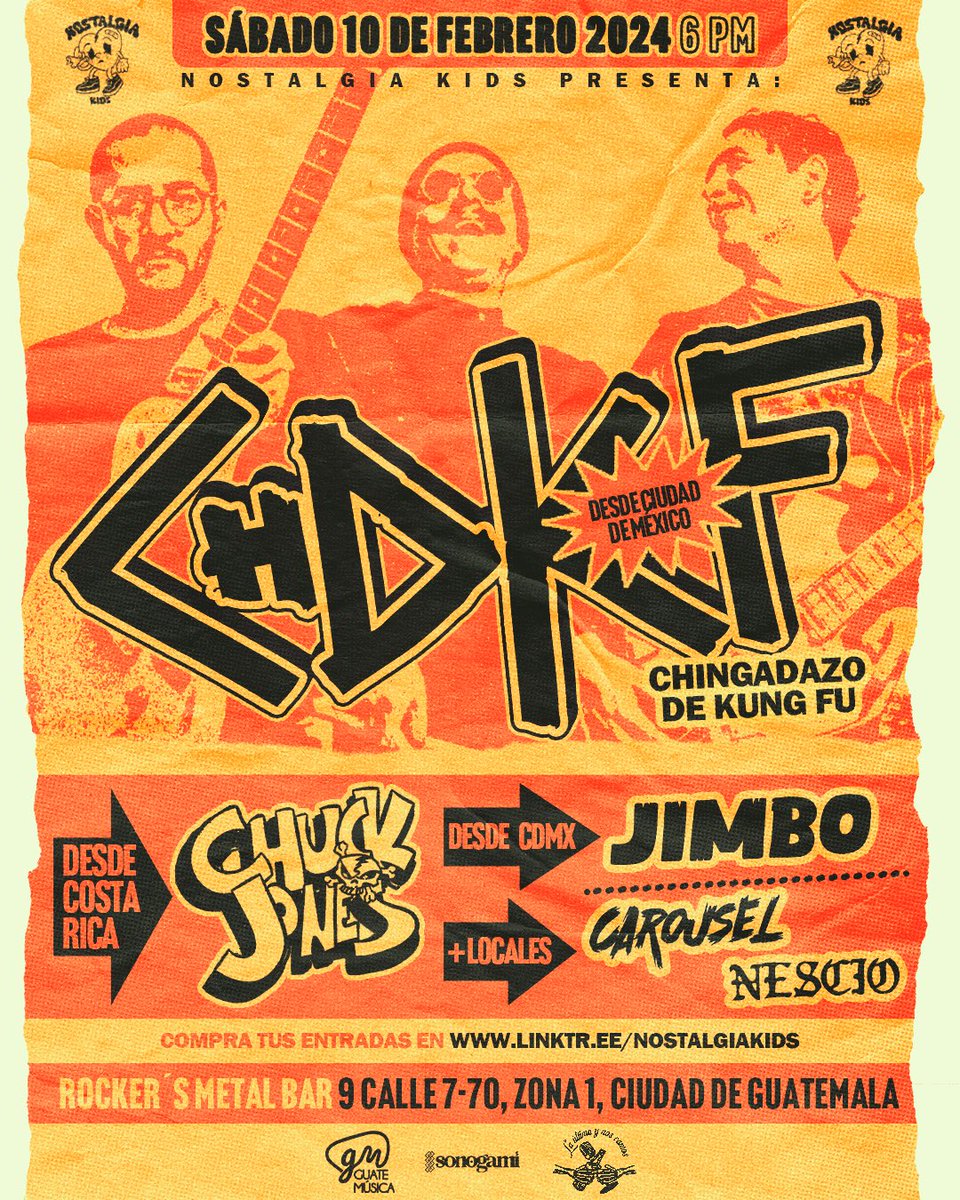 Viene el <a href="/elchingadazode/">Chingadazo de KungFu</a> a Guatemala y tenemos unas entradas a precio especial 

Si te gusta cómpralas acá

linktr.ee/fundealers