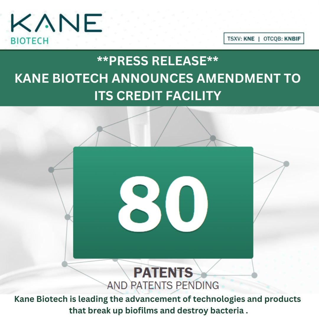 Kane Biotech tweet media