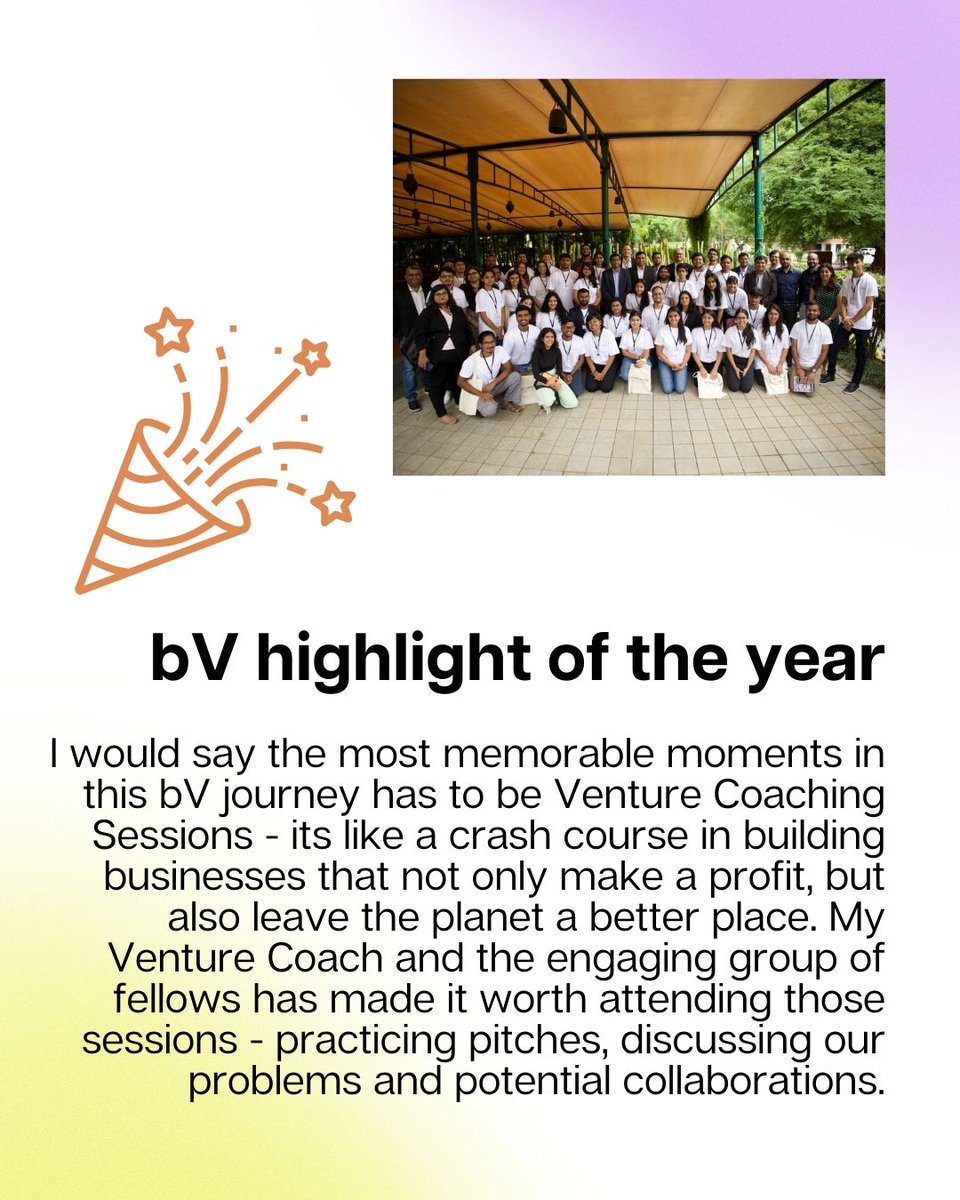 VivekYadavIN's tweet photo. As the year comes to a close, I'm looking back on an incredible fellowship journey with @bevisioneers filled with sustainability insights, heartfelt gratitude, and impactful collaborations. 🌿  Looking forward to more collaborations in 2024 &amp; beyond ! 🌏✨ #SustainableFuture https://t.co/sRxsIMGNhN