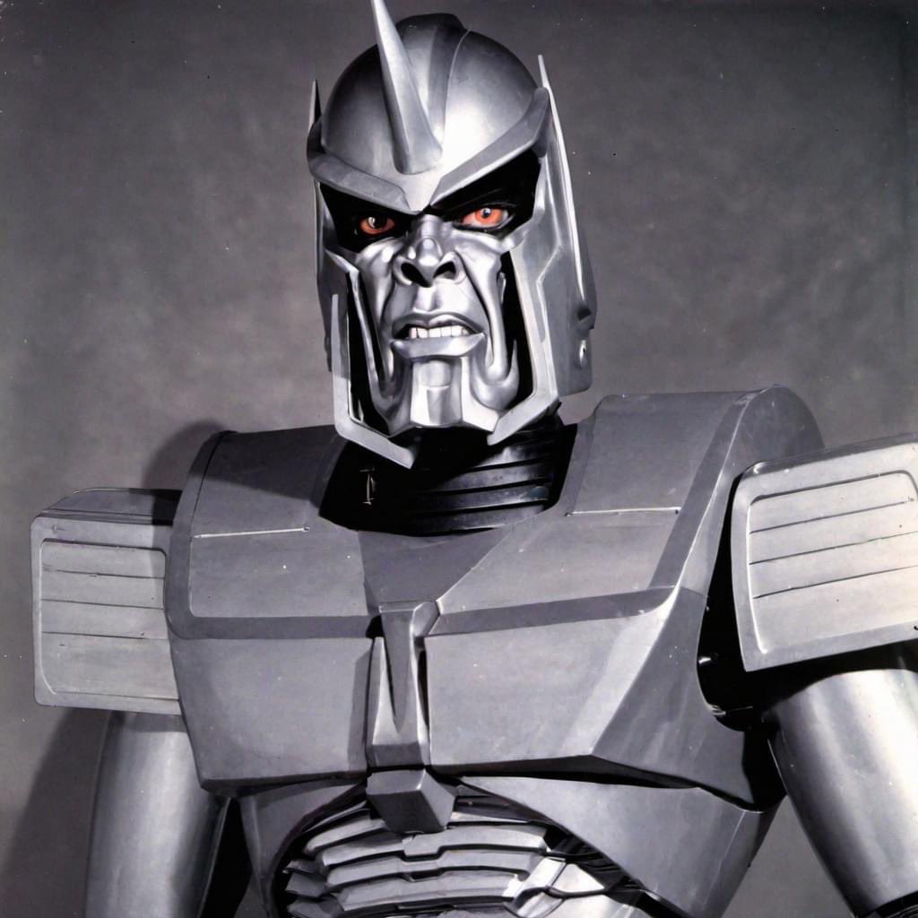 TFU_INFO's tweet image. Lifted from the Cursed AI group on FB; thought this was a pretty neat concept.

Transformers: the Movie as a failed 60’s TV pilot. Thread and original post below. 1/6