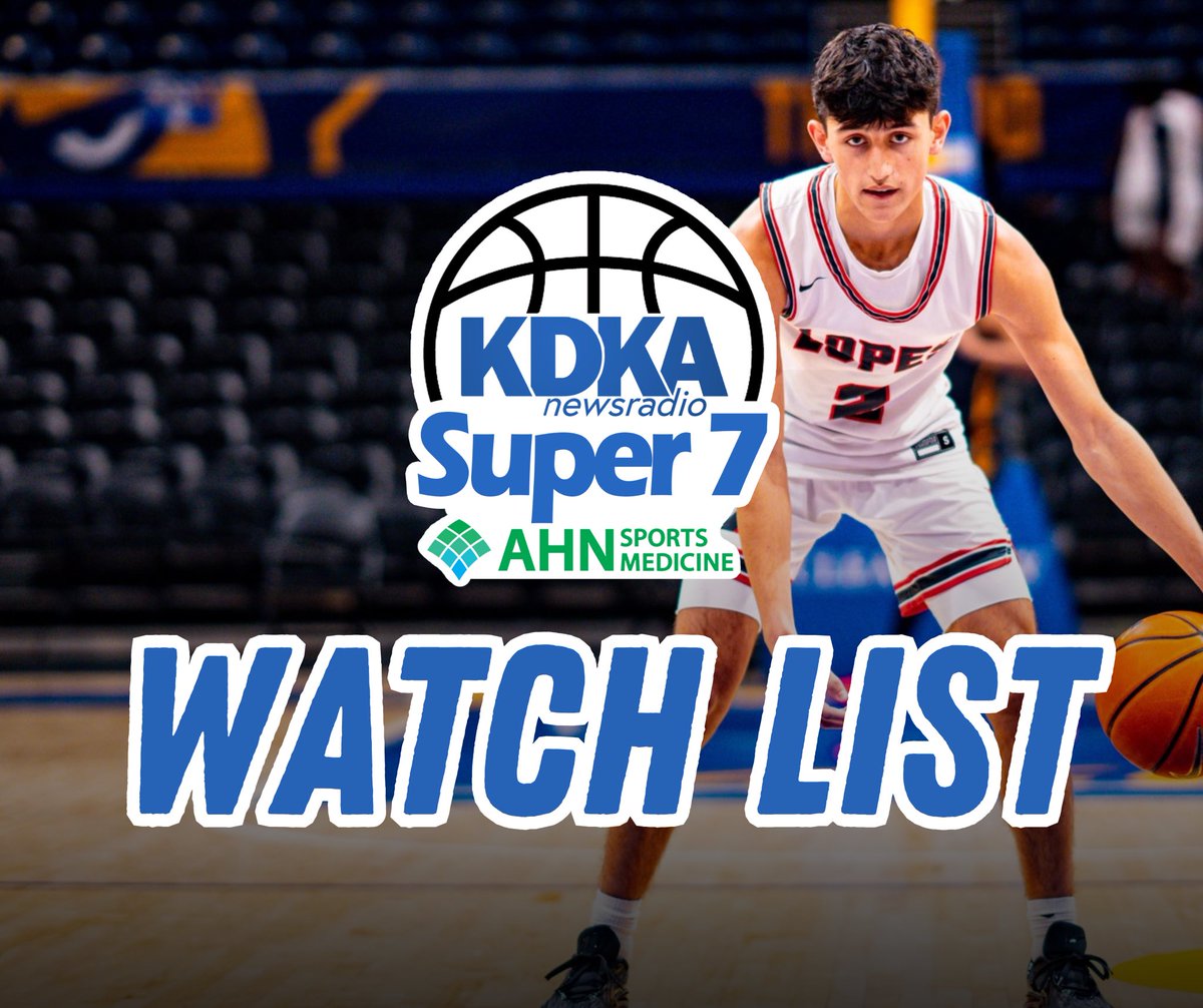 Check out which boys &amp; girls basketball players earned a spot on our latest #KDKASuper7 Watch List‼️👀

Read more ➡️: audacy.com/kdkaradio/spor…

#KDKAHoops #GoNextLevel #WPIAL