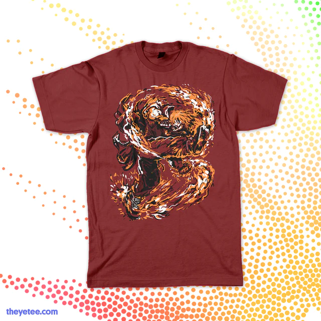 「Fists of fury or feet of fire?  Choose y」|The Yetee 🌈のイラスト