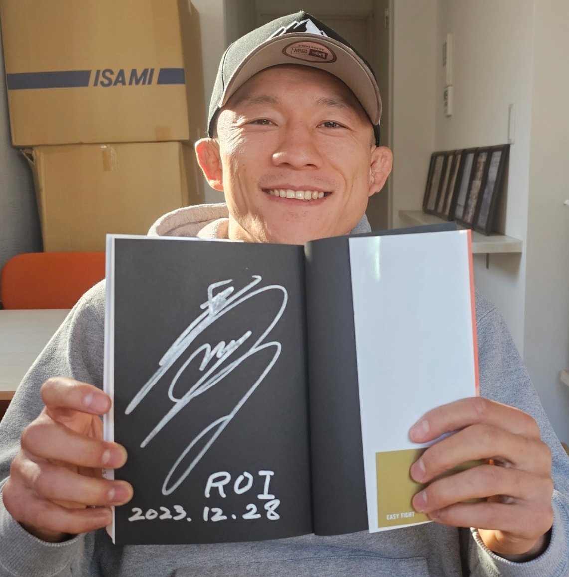 RIZIN 堀口恭司 直筆サイン入り 本 EASY FIGHT 限定100冊（EASY