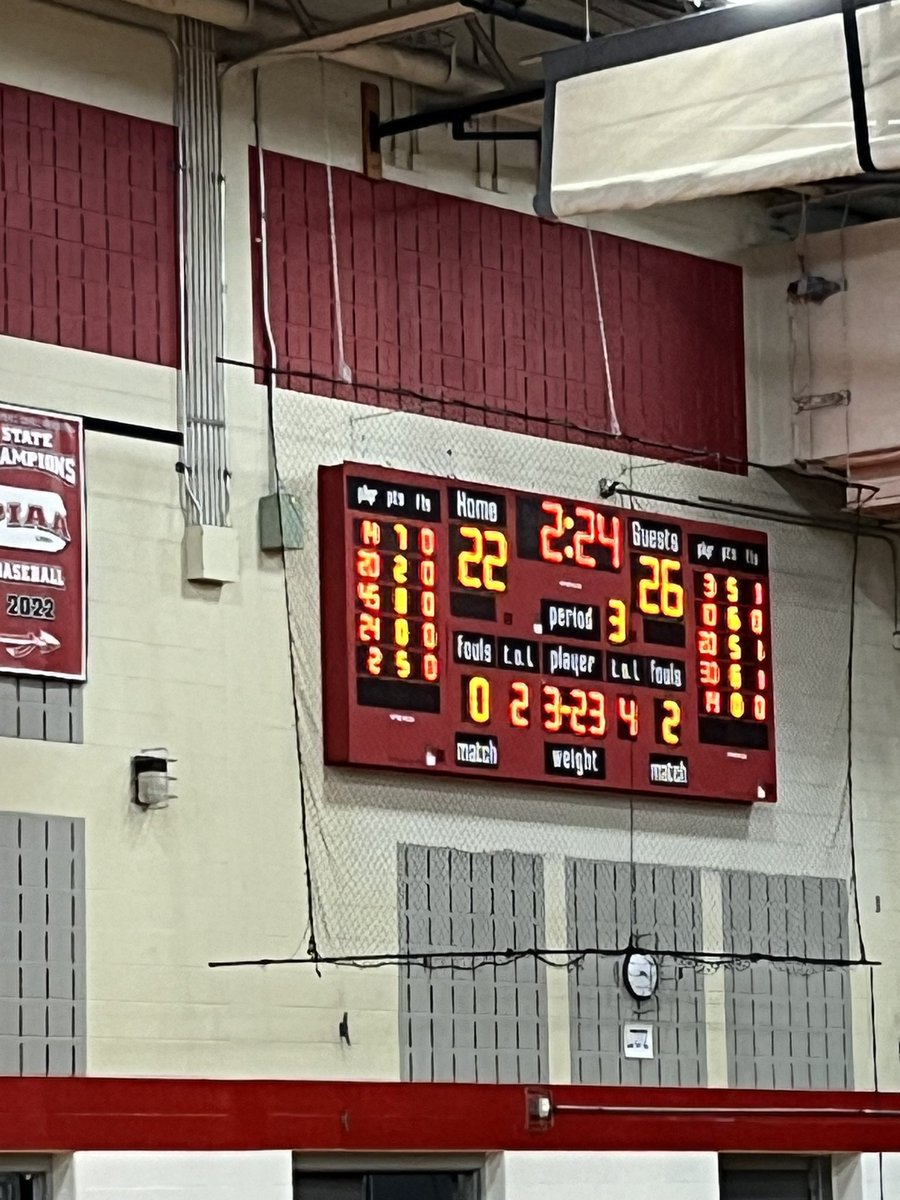 24KOP24's tweet photo. Tough loss to a very strong Bishop McDevitt tonight, but Paige had her first varsity bucket and really stepped up her game this week when her team needed her most. So very proud of her!! Go Warwick! https://t.co/07eXvfWXfn