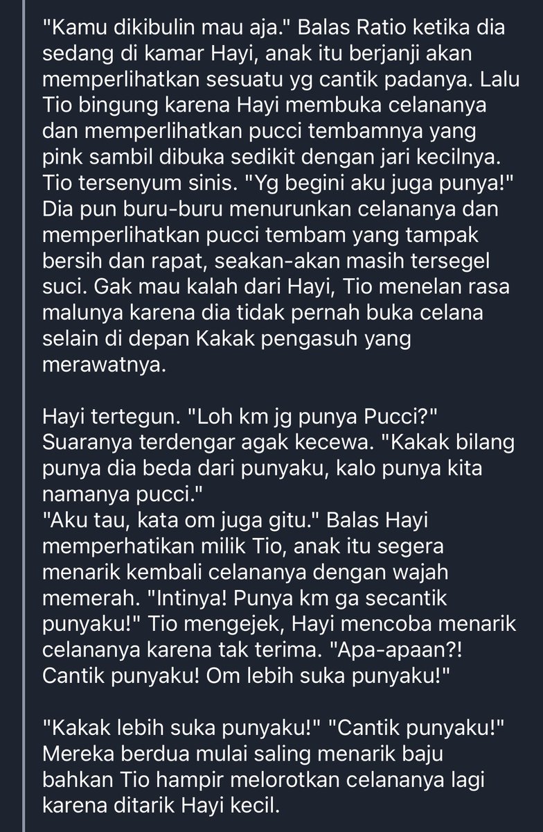 kinderorchestra's tweet photo. hayi kecil tio kecil 🔞 cuntboy

bisa2nya saling pamer pucci 🗿 https://t.co/t54PfqzqF2