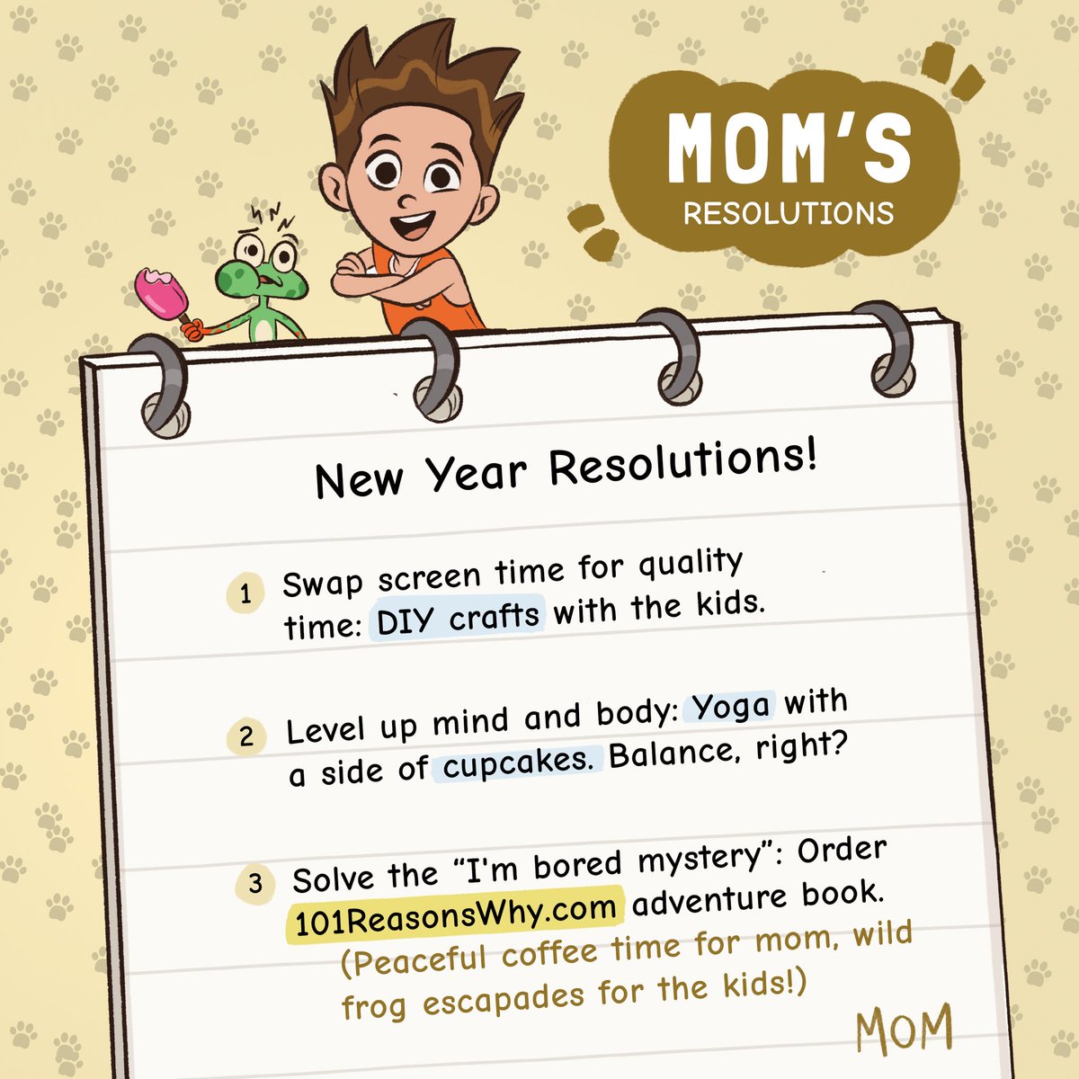 Resolutions Every Mom Can Embrace 🌟

Hey Super Moms! 🦸‍♀️ As we step into the New Year, it's time to set goals that not only enhance our lives but also bring joy and balance.

#NewYear2024 #ParentGoals2024 #newyearresolution #MomLife2024 #DadLife2024  #Parenting #NewYear