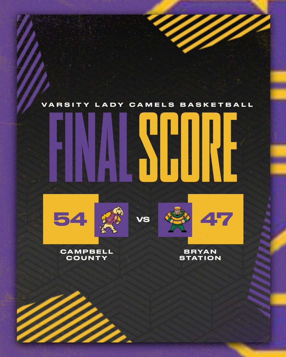 Lady CAMELS win their opening round game in the Giovanni's Pizza Holiday Classic defeating Bryan Station 54-47.  Lady CAMELS were led by Faith Whitford with 14pts and Izzy Jayasuriya with 13pts. #GOCAMELS!