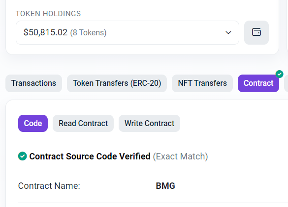 BmgSplit's tweet image. 🚀 Big news! BMG has soared past $50,815! 📈 Now, we're setting our sights on the $52,000 milestone. Your continued support propels us forward. Together, let's conquer new heights! 💪💰 #BMG #CryptoJourney #NextTarget