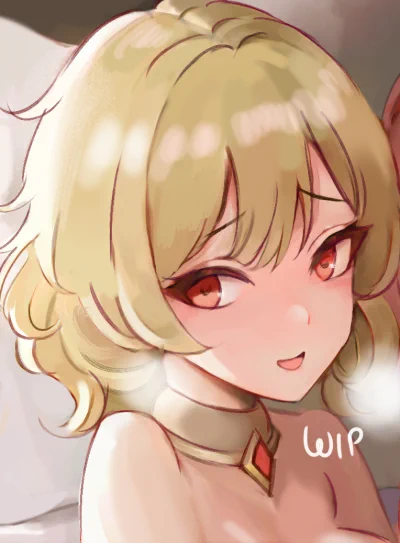 was hoping to finish one of these two-chara pieces this week but I have been sick, and need to be back at work next week  so need like another couple of weeks into the new year and no nia nipples until 2024 sadly 