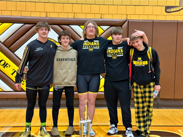 MilanSchoolCorp's tweet photo. Congratulations to Milan Wrestling on their win at Monroe Central's Battle at the Bear Den! Shout out to Matthew Baylor, Lukas Richards, Cameron Gilb, Zane Richardson and Kyle Gotts for going undefeated for the day. Keep up the great work guys! https://t.co/ANnTSbszuc