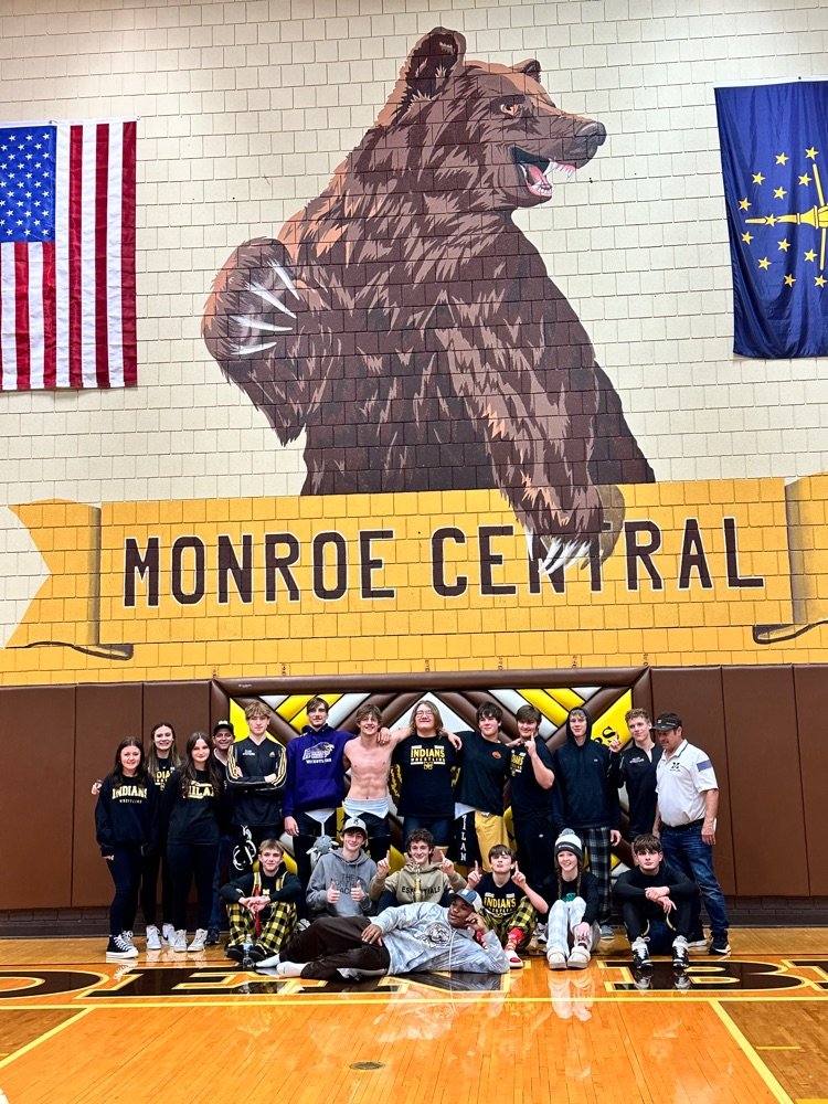 MilanSchoolCorp's tweet photo. Congratulations to Milan Wrestling on their win at Monroe Central's Battle at the Bear Den! Shout out to Matthew Baylor, Lukas Richards, Cameron Gilb, Zane Richardson and Kyle Gotts for going undefeated for the day. Keep up the great work guys! https://t.co/ANnTSbszuc