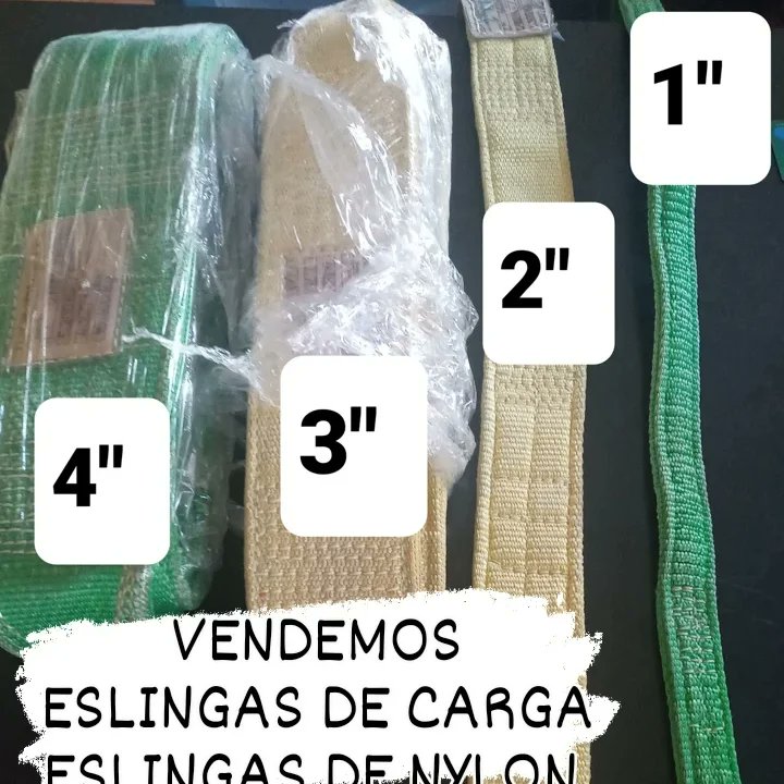 ¿QUÉ ES UNA ESLINGA?
Una eslinga es una herramienta de izaje elaborada con un material flexible y altamente resistente, que puede ser textil o fabricado con cables de acero o fibras químicas: nylon/poliester. Se fabrican a mano. Bajo estrictas normas de calidad. #Venezuela