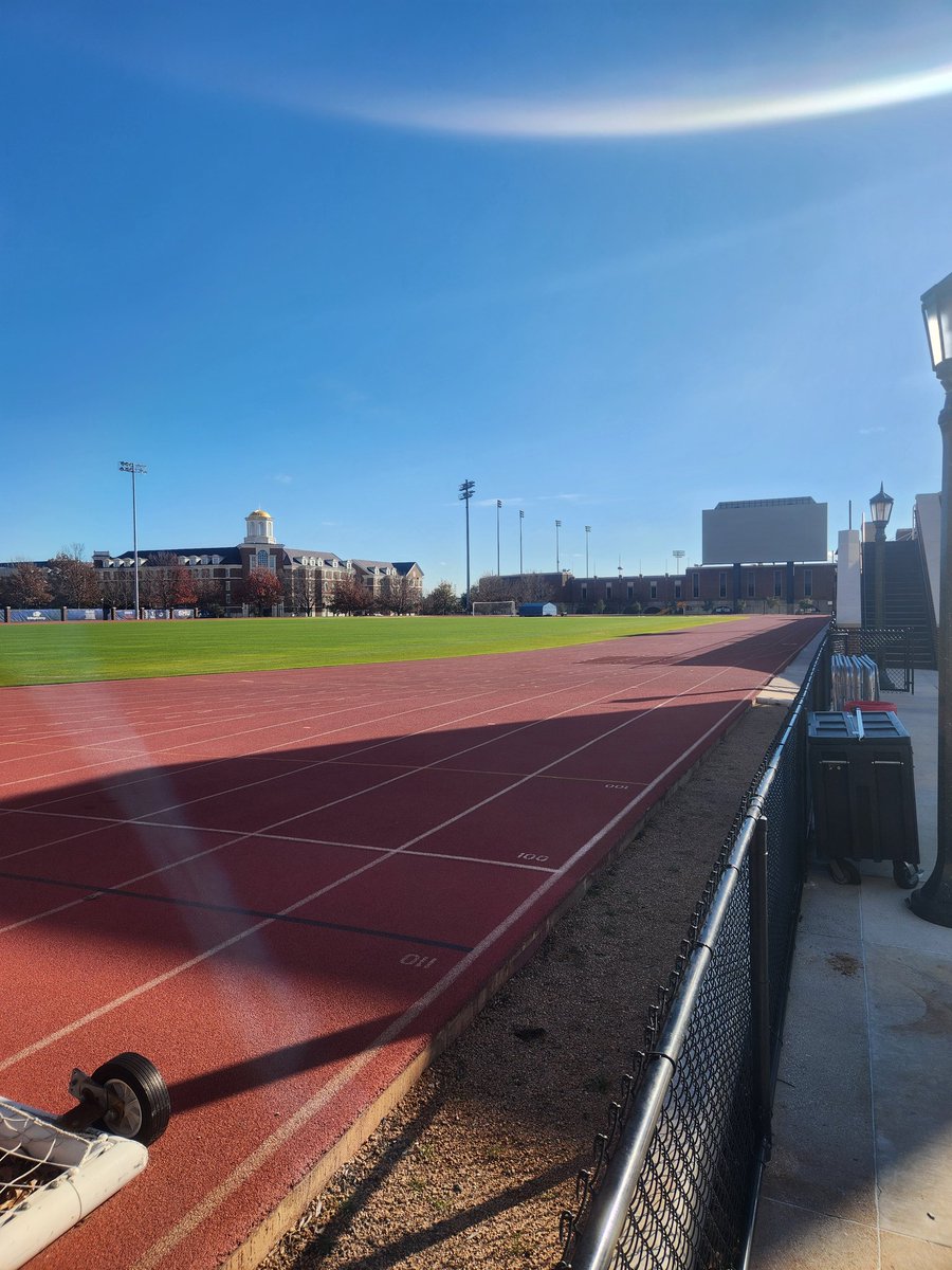 Checked out SMU's track and field complex while in Dallas.  #TrackNerd
