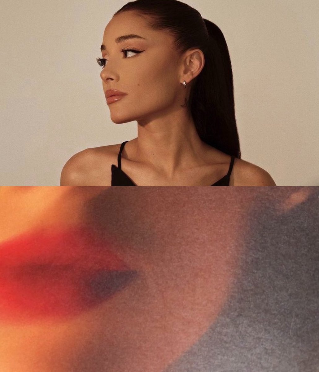 PopBase's tweet image. The lip emoji appears when typing “7” on the Apple emoji search bar, seemingly as a teaser for Ariana Grande’s upcoming seventh album.