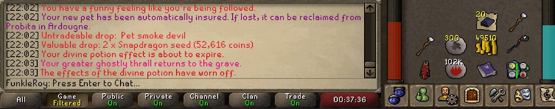 LeeEvaans's tweet photo. fucking finally #osrs https://t.co/D9fDegHHvW