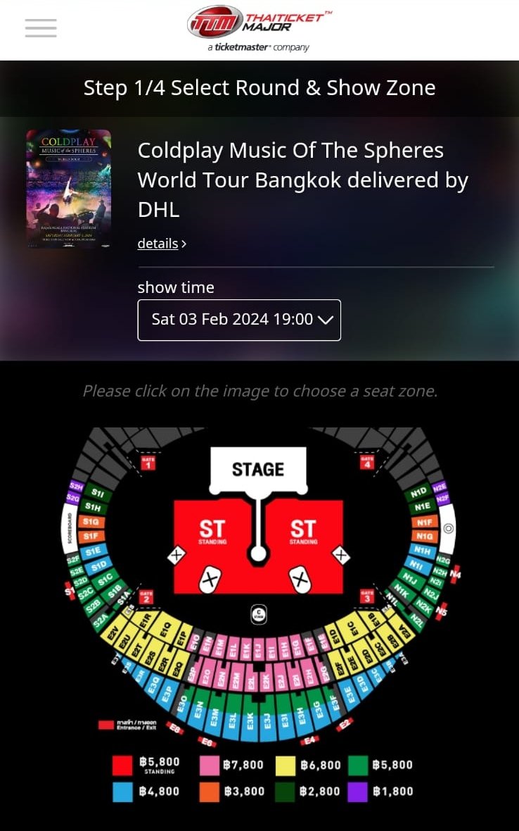 Irma_yuli's tweet photo. WTS 01 TIX ONLY #coldplayBKK
Cat : ST https://t.co/MFKbl98pKK
