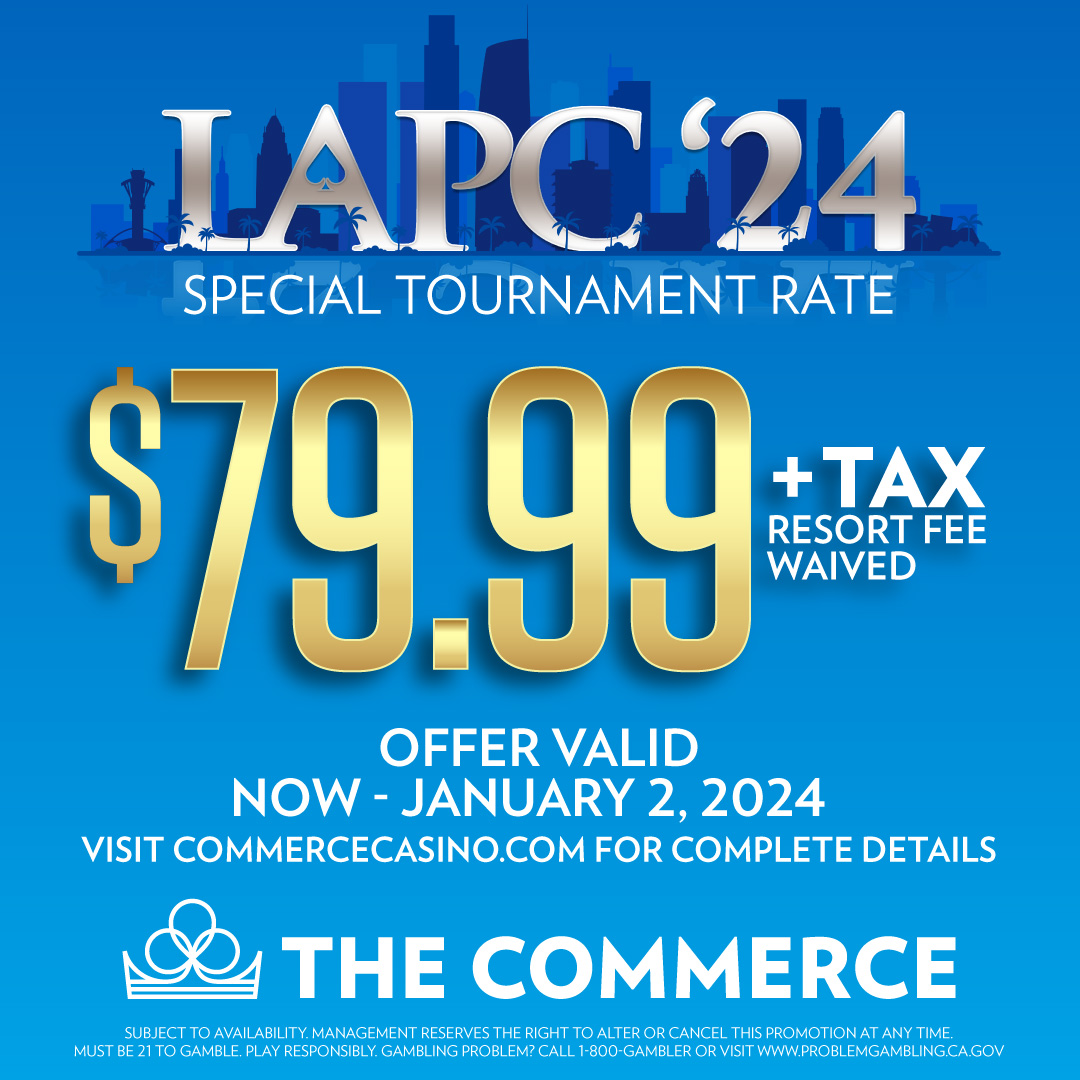 CommerceCasino's tweet photo. sleep good, play good #LAPC2024

Offer valid to book at this rate now until 1/2. Link to book: https://t.co/b8HGl8CIDl https://t.co/2AMUvzJTOw