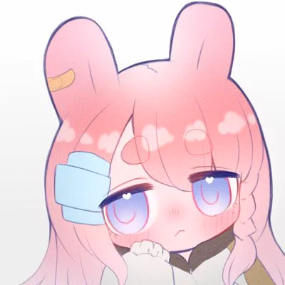 #新しいプロフィール画像  新しいうさぎさんできた!!