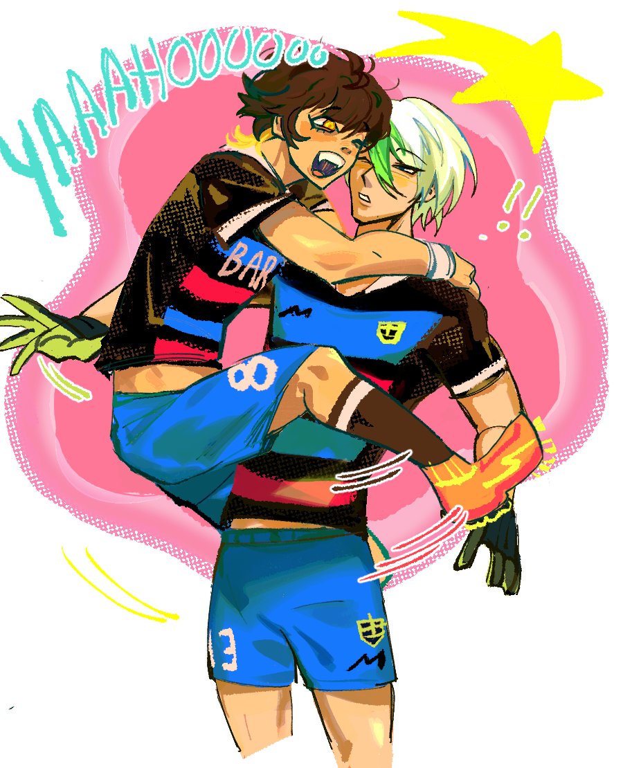 otoya and bachiara for an at :3 
#ブルーロック