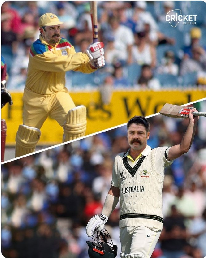 December 29: Celebrating the 'Day of the Moustache' in style! 👨🏏 #AUSvPAK #CricketStache