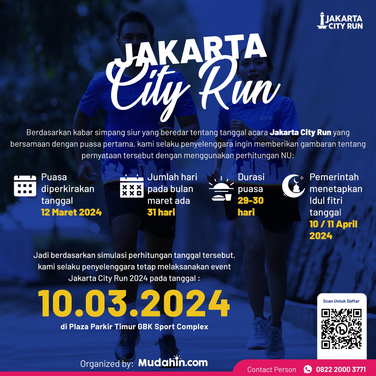 Jakarta City Run • 2024 LariKu.info