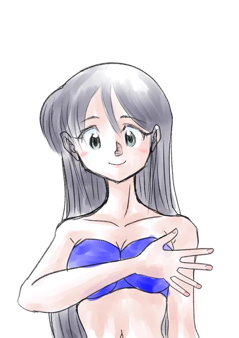 今日のお昼のお絵描き 