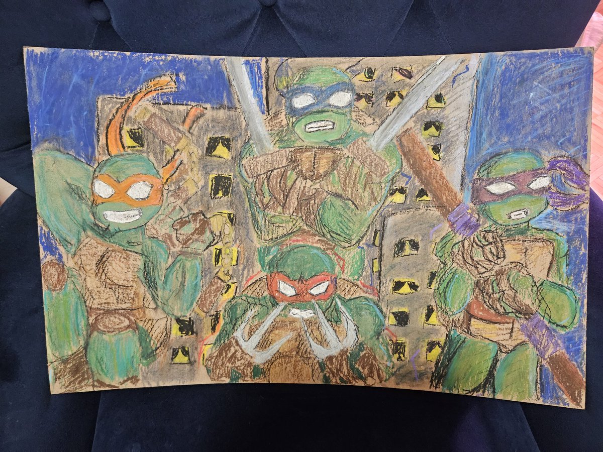 sqlointer's tweet photo. OH MY GOD I NEVER UPDATED ABT THE POSTER!! It turned out like crap. Yeah... :( oh well!  #TeenageMutantNinjaTurtles 
#tmntidw #tmntfanart https://t.co/T35TDJpaSY
