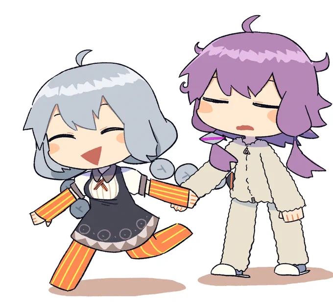 ゆかりさん起床!