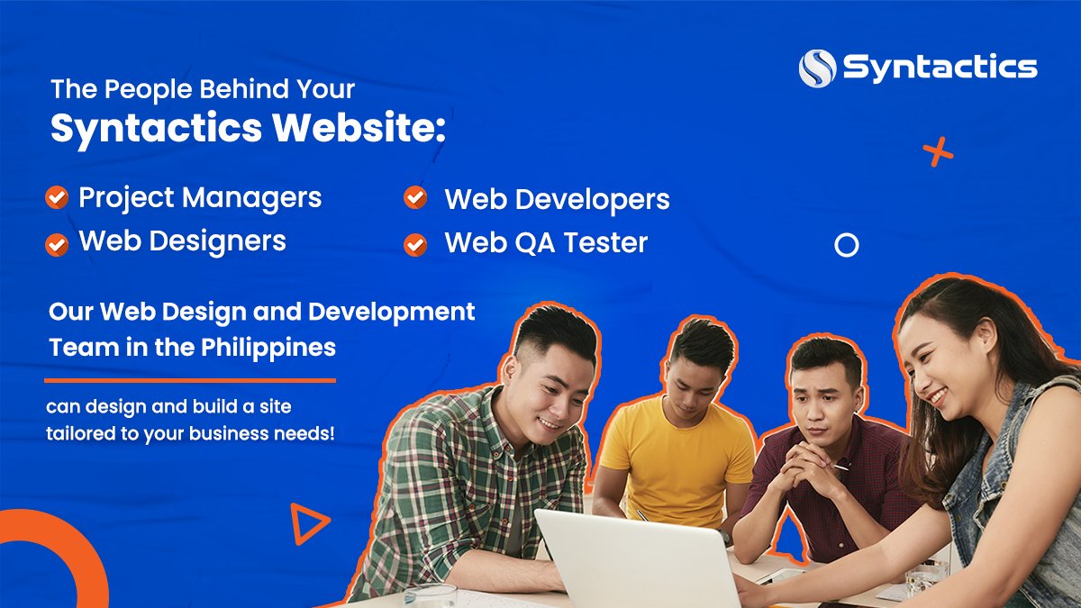 syntacticsinc's tweet image. Our Web Design and Development Team has Project Managers, Designers, Developers, and Quality Assurance Testers. All specialists work together to create a top-notch website!

Check out our services here: bit.ly/3sLg0NR!

#webdesign #webdevelopment #webdevelopmentteam