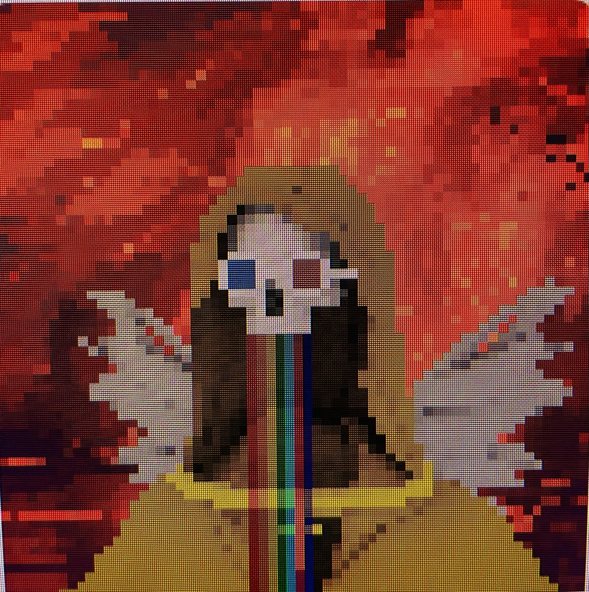 cryptopunk__NFT's tweet image. fallen in luv with mine 👀@darknezzeth #etherscriptions