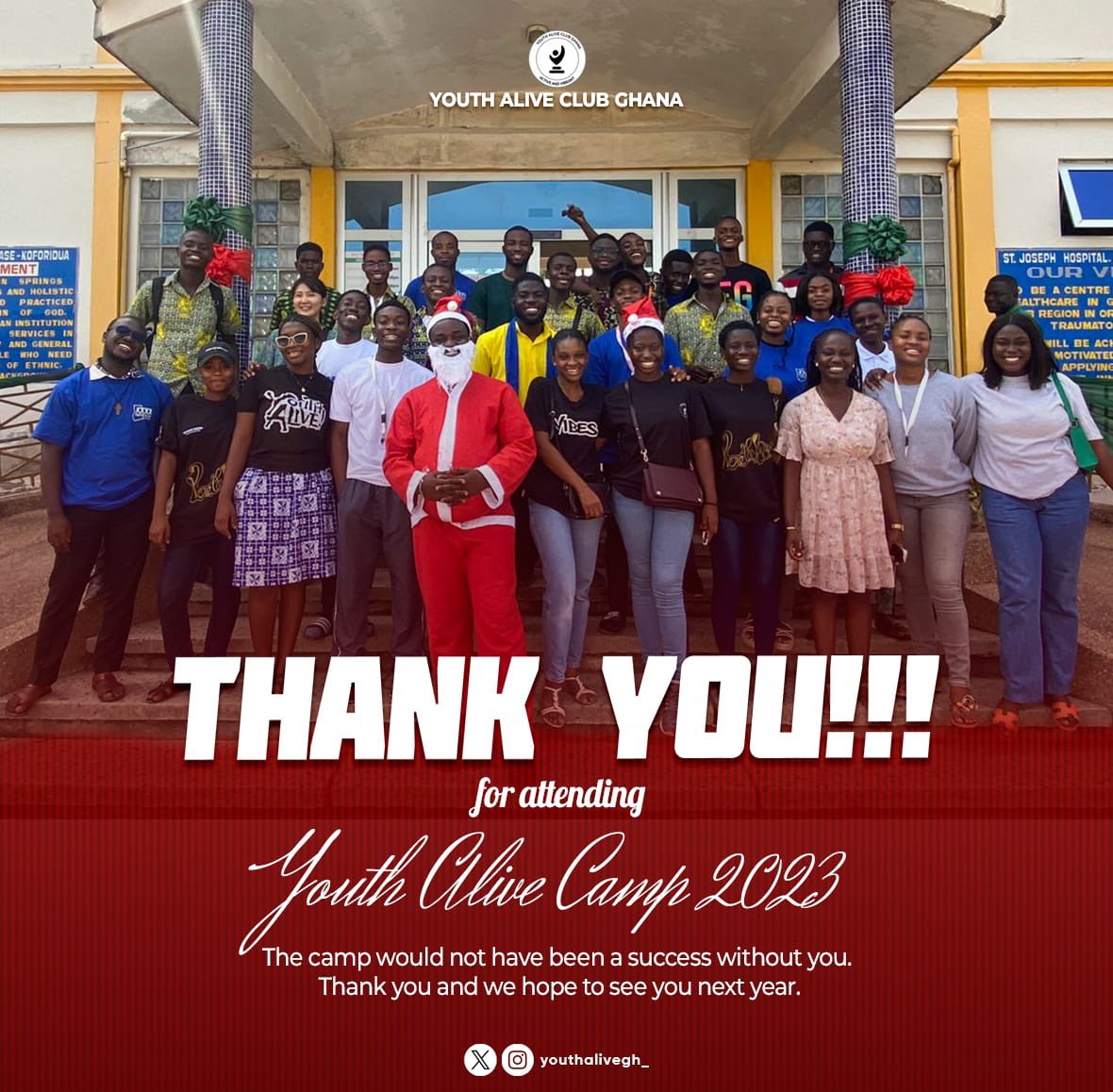 youthalivegh_'s tweet photo. #YACGWorkshop2023 WAS A SUCCESS 🎉

Youth Alive Club Ghana says a huge thank you to everyone who attended the workshop and made it such a success! You were awesome! 🙌🎉

Thanks to everyone for being so generous and supportive. We appreciate it! 🤗

#SeeYouNextYear🔥 https://t.co/oS5CK1Eb4M