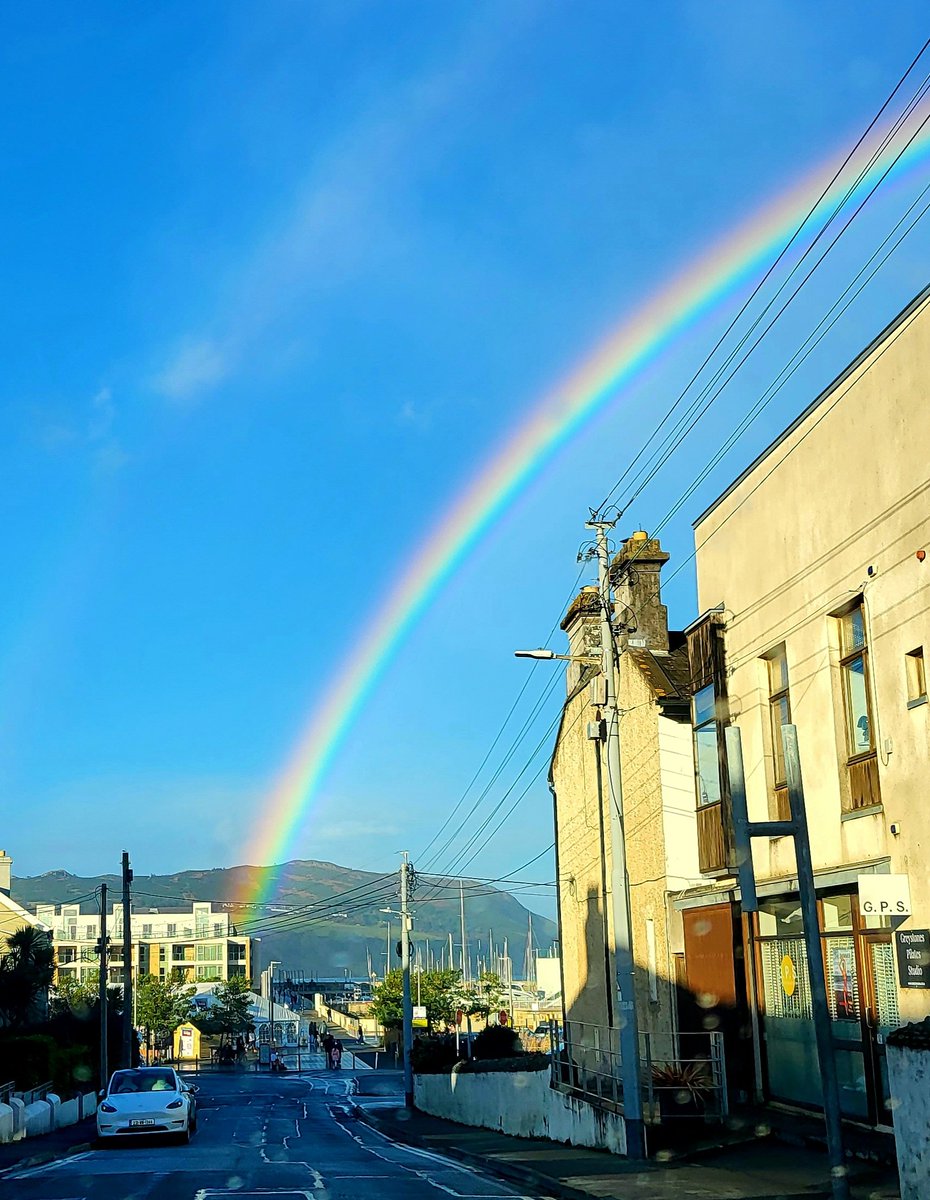 doc_arch's tweet photo. #Greystones #Rainbow today. https://t.co/1lVTFcDzRU