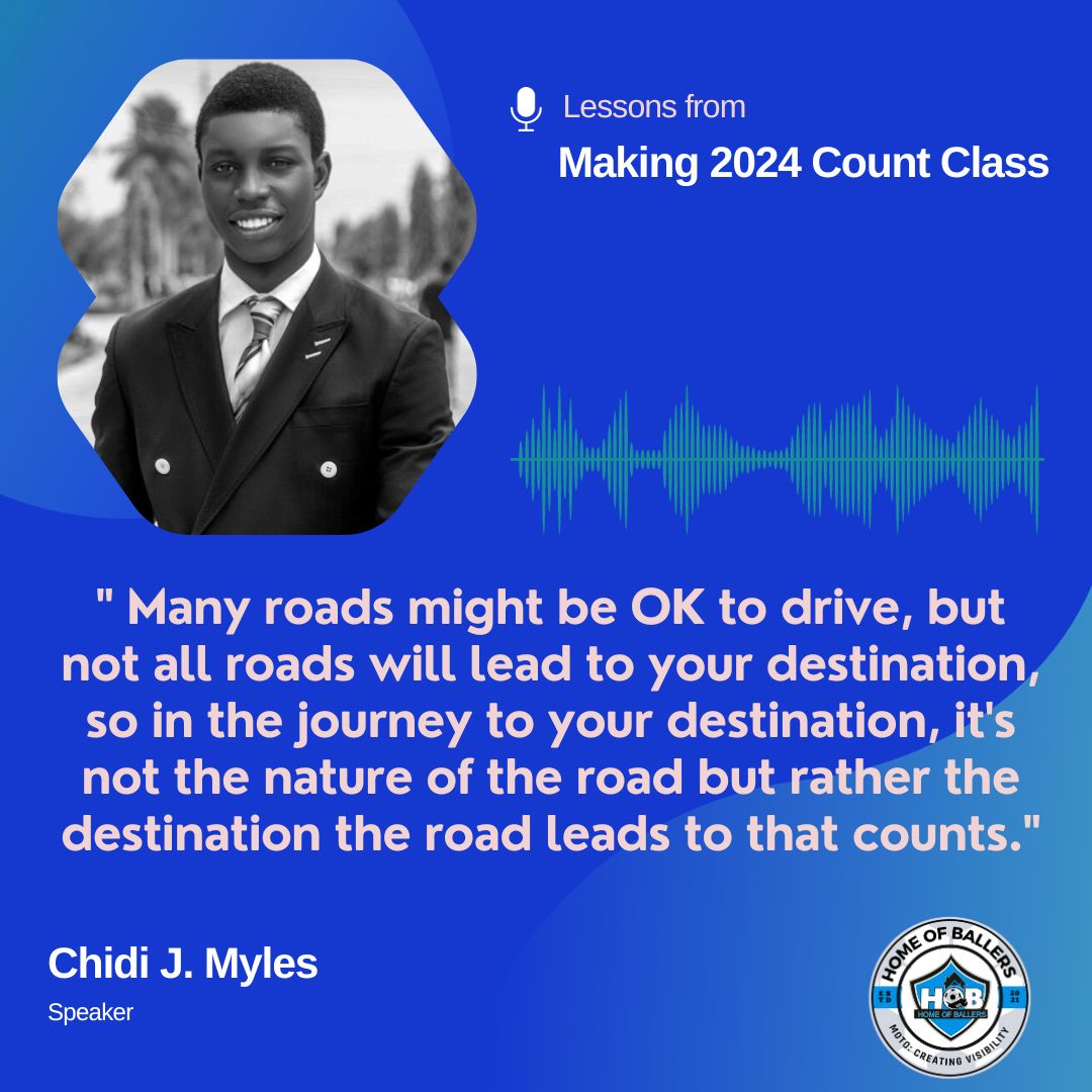 homeofballers1's tweet photo. Some amazing lessons from #Make2024Count with Chidi J. Myles.
4hrs of deep teaching from Chidi J. Myles.
3 Keys to making 2024 Count are;
Clarity
Knowledge
Decision
We go into the year with a sense of clarity with the right knowledge to make informed decisions. https://t.co/ToMKhrhG2T