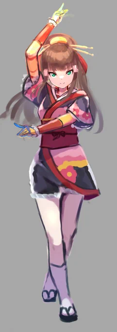 今まで自分が描いたダイヤちゃんの中で一番の出来になりそうでテンション上がってきたっ! #wip