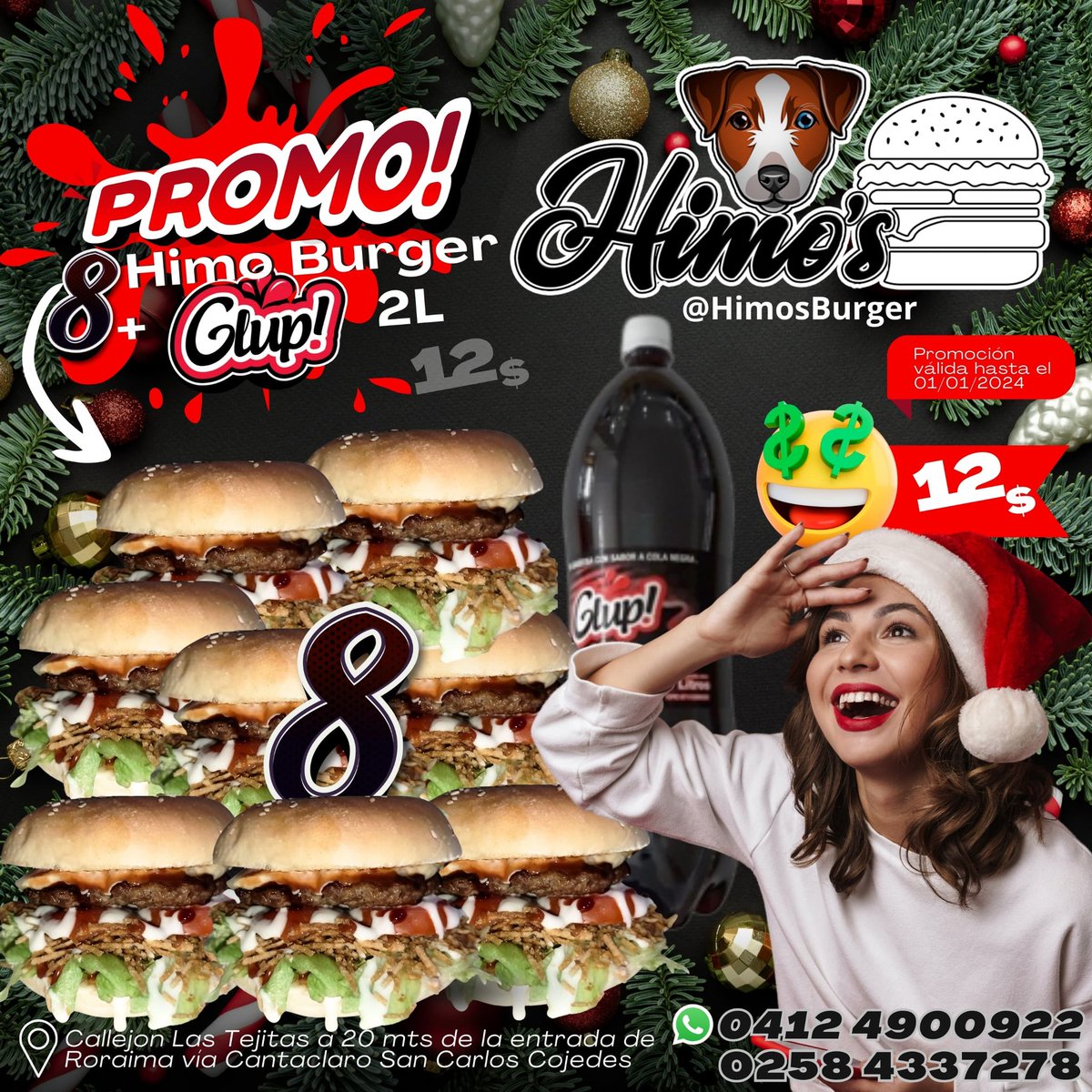 Himosburger's tweet photo. Esta es tu promo.
Come sano, come sabroso.
🍔🥤
Pidela al +584124900922
Las Hamburguesas qué tanto te gustan...
#sancarlos #Cojedes #Venezuela https://t.co/5Rnu2Ol2Hb