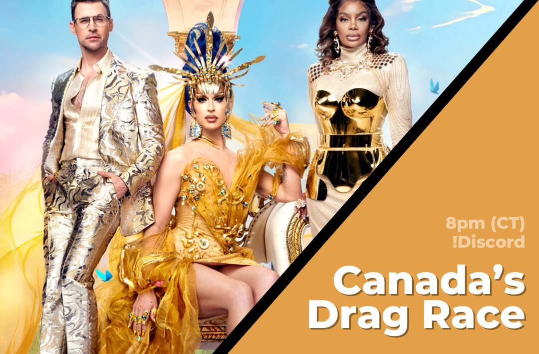 Nos vemos esta noche en #Discord para ver #CanadasDragRace!

linktr.ee/charmedgaymes

#twitch #TwitchLGBT #TwitchLatAm #Gaymer #420friendly #DragRace #GoldenBeaver