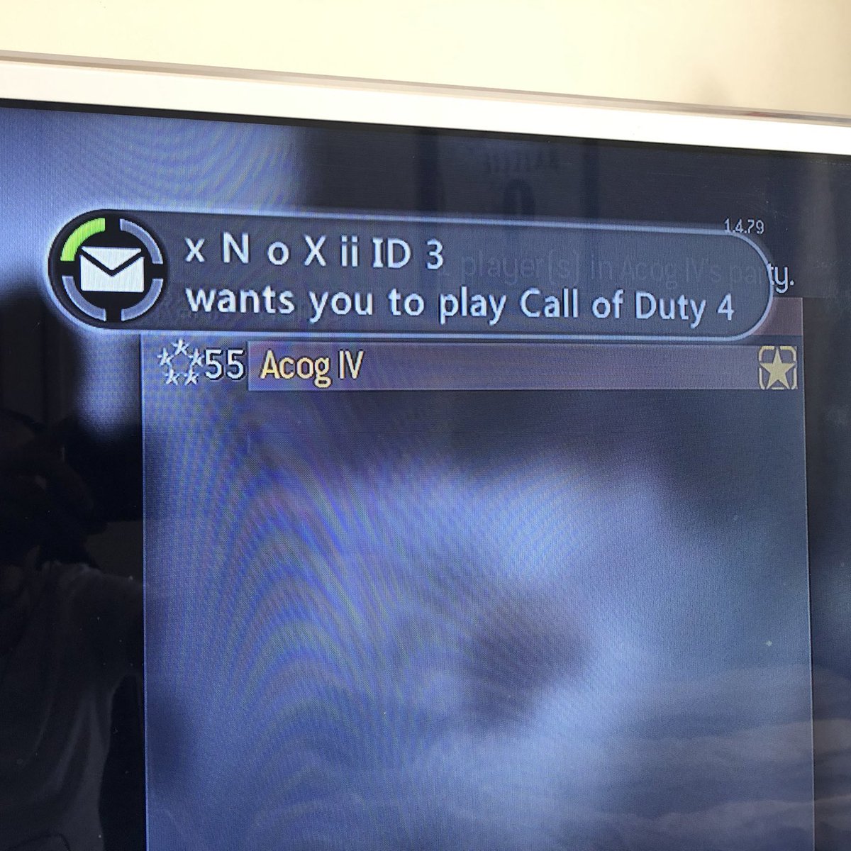AcogIV's tweet photo. From CoD4 sniper lobbies to watching you get married @xNoxid3 Holdtight the boys! #takeover https://t.co/nGsDCGn17u