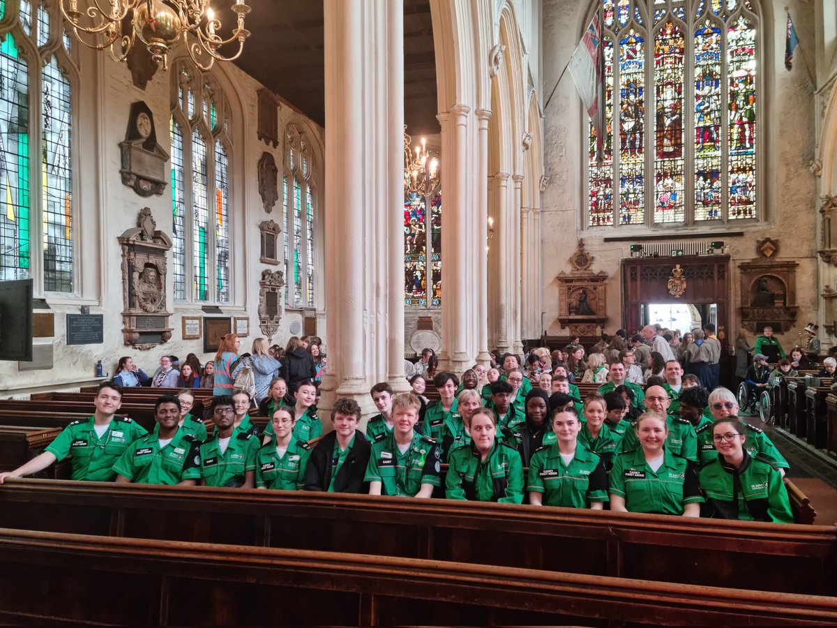 FiddyRobert's tweet photo. @stjohnambulance Facilitating the attendance of 45 cadets at the coronation in Westminster Abbey as guests of their Majesty's https://t.co/uLPRNN3ebO