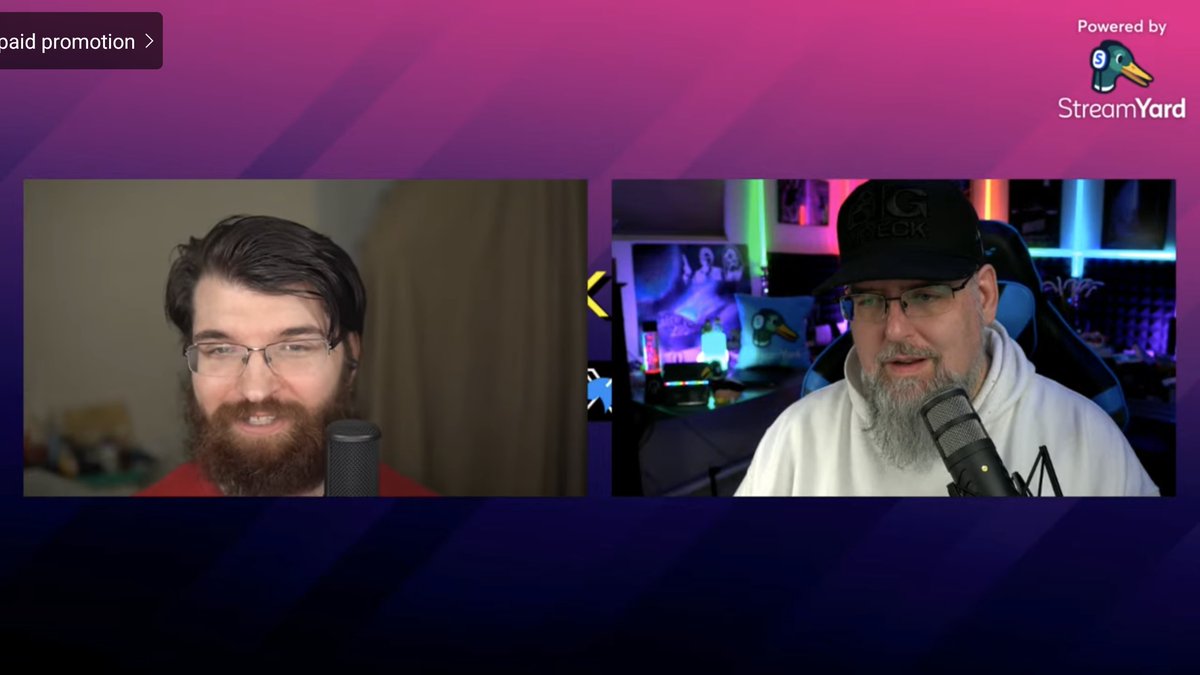 Thanks again to @TECHDISCUSSI0NS for joining me for Convo w/ a Creator. 

You can catch the replay now on YouTube and YouTube Music podcasts. 

All other podcast platforms are scheduled to go live tomorrow morning.