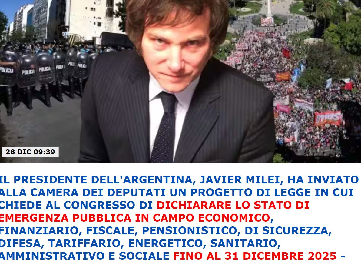 Milei taglia drastico in Argentina: svaluta, licenzia e attira investitori