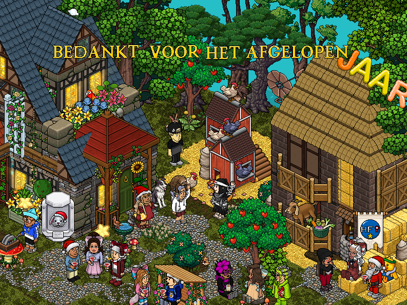 framblij3's tweet photo. Bedankt voor het afgelopen jaar met het mee doen van onze spellen bij @HabboFeverBE 
Ook het aanstaande jaar staan we weer ready met onze spellen!
Dit jaar nemen we afscheid van ons konijn maar wat zal het thema volgend jaar worden?

Op naar nieuwe habbo avonturen! https://t.co/qkdsRe7JUM
