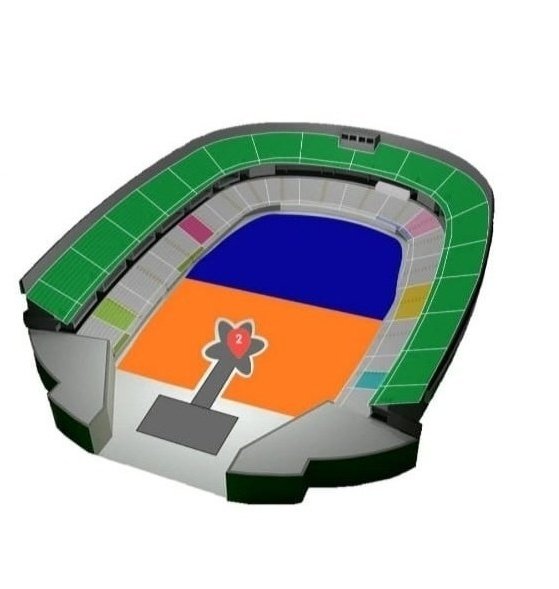 C_Toucedo's tweet photo. @itssloladuh Golden Circle, zona laranja em pé https://t.co/YCrOO4lOtJ