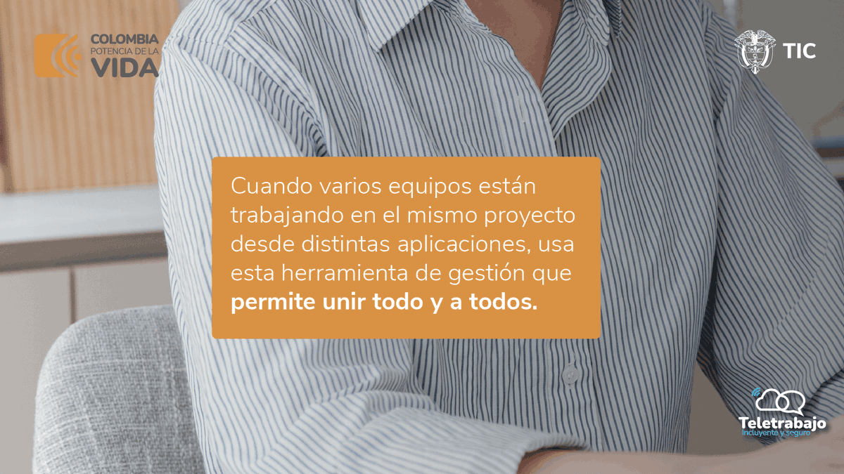 TeletrabajoCo's tweet photo. 🧰Te compartimos una herramienta digital para trabajar en equipo en línea y llevar a cabo tus tareas, actividades y proyectos laborales de manera exitosa.

Conoce más en https://t.co/PEPUQynhWd. https://t.co/iNSl43syaN