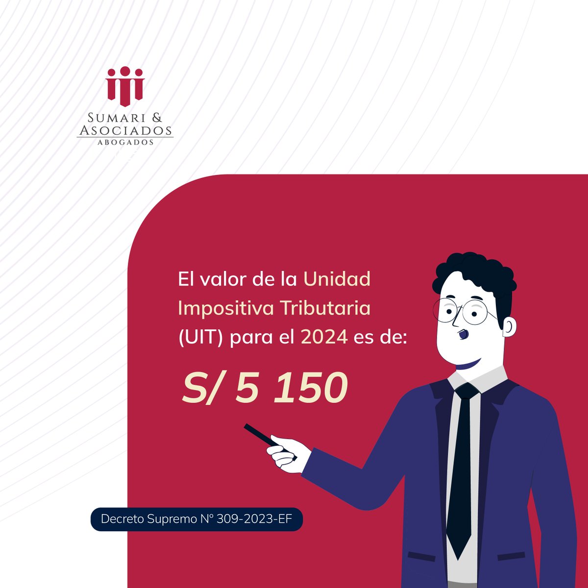 SumariAsociados's tweet photo. 🔸#Actualización
⭕Aprueban Valor de la Unidad Impositiva Tributaria durante el año 2024📈📊
DECRETO SUPREMO Nº 309-2023-EF ➡ 
https://t.co/7D2DwI3oAJ
.
.
.
.
.
.
#SumariAbogados #SumariyAsociados #SumariAsociados #AbogadosPeru #UIT #unidadimpositivatributaria https://t.co/zjjYd1IGG8