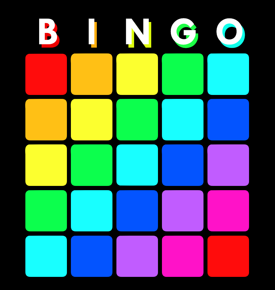 PositiveVSynth's tweet photo. Hi hi! I made Bingo templates if anyone is wanting to do the 2024-predictions trend, one in pastels (with the colors of the CV vocaloids) and one in neon (with the colors of the Big 8); feel free to use them if you'd like🥰 https://t.co/HOTI3MR2AZ