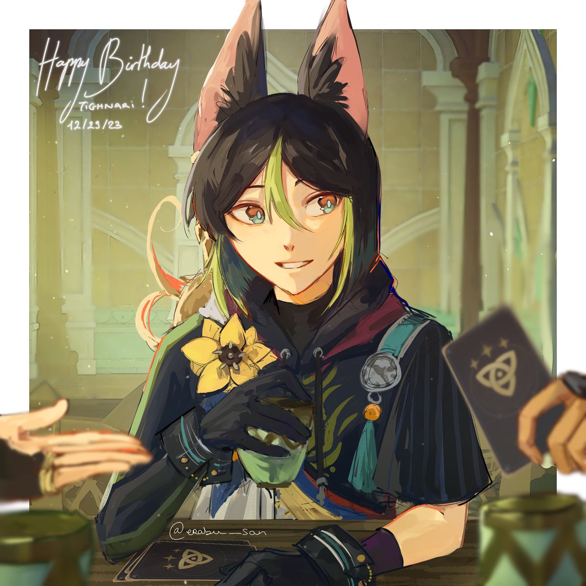 Happy Birthday Tighnari !

#Tighnari #GenshinImpact