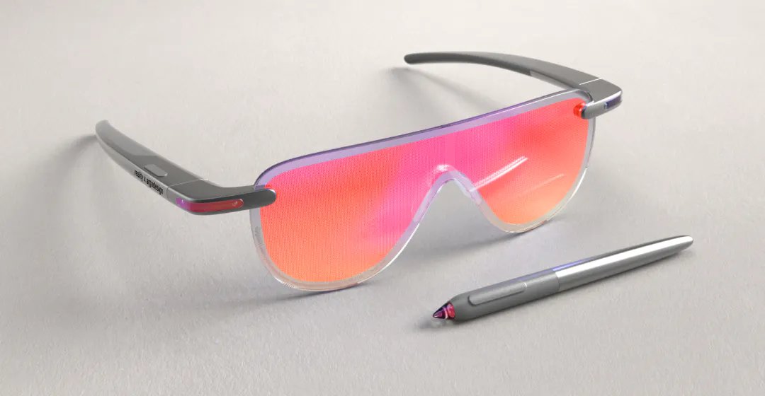 rabovitz's tweet photo. The pre-pandemic Magic Leap design team and I worked closely with Argo design as we developed the Magic Leap One (and beyond). The conceptual form factor and high-level goals shown here (Argo XR Concept) are the kind of targets that would lead to a major shift away from current mobile devices (a thread)
https://t.co/bmSyHNkl53